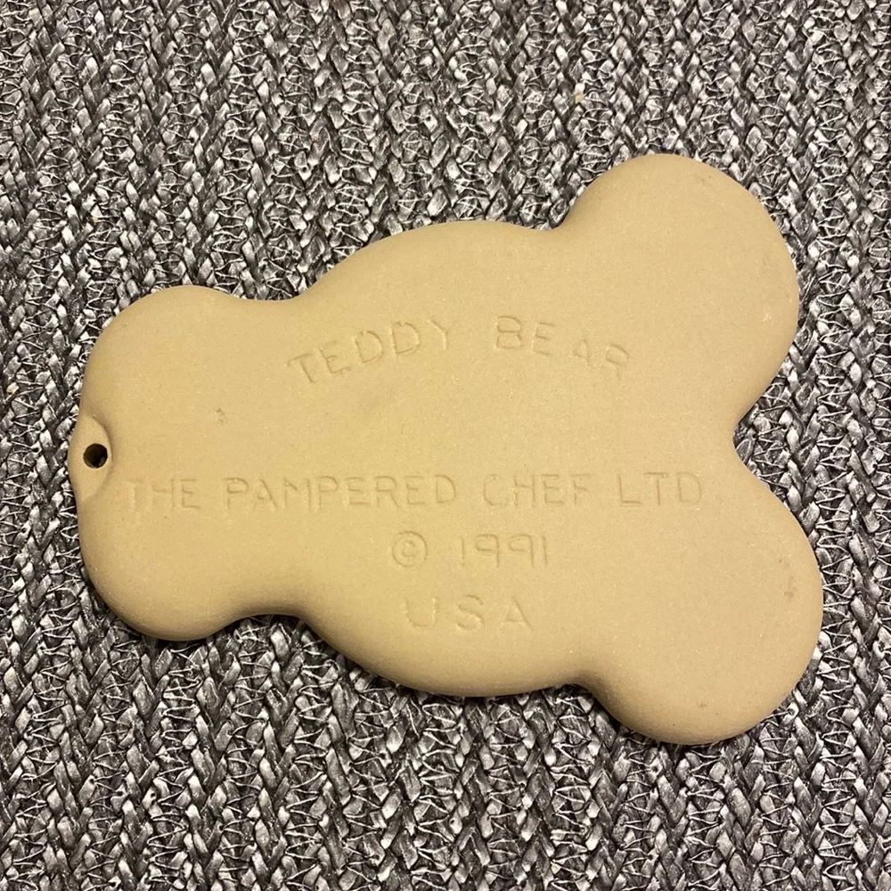 Teddy Bear Cookie Mold By Pampered Chef